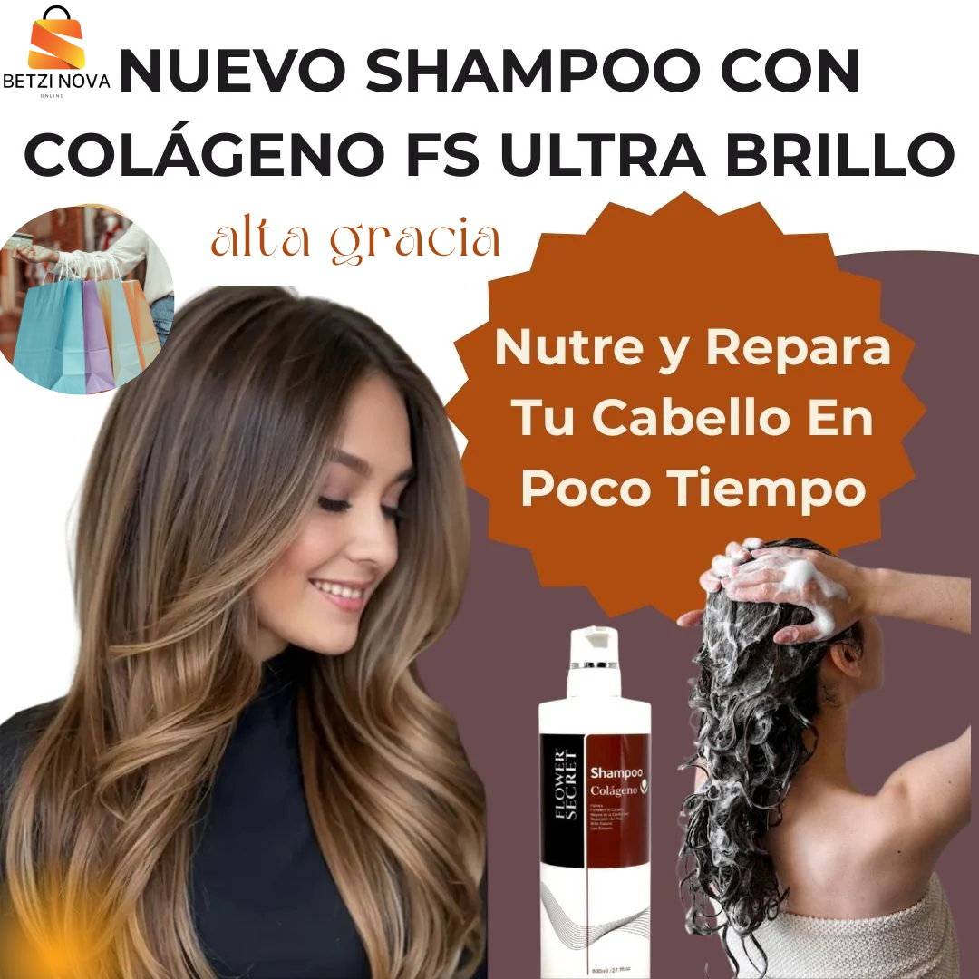 ULTRA BRILLO - SHAMPOO CON COLAGENO FS